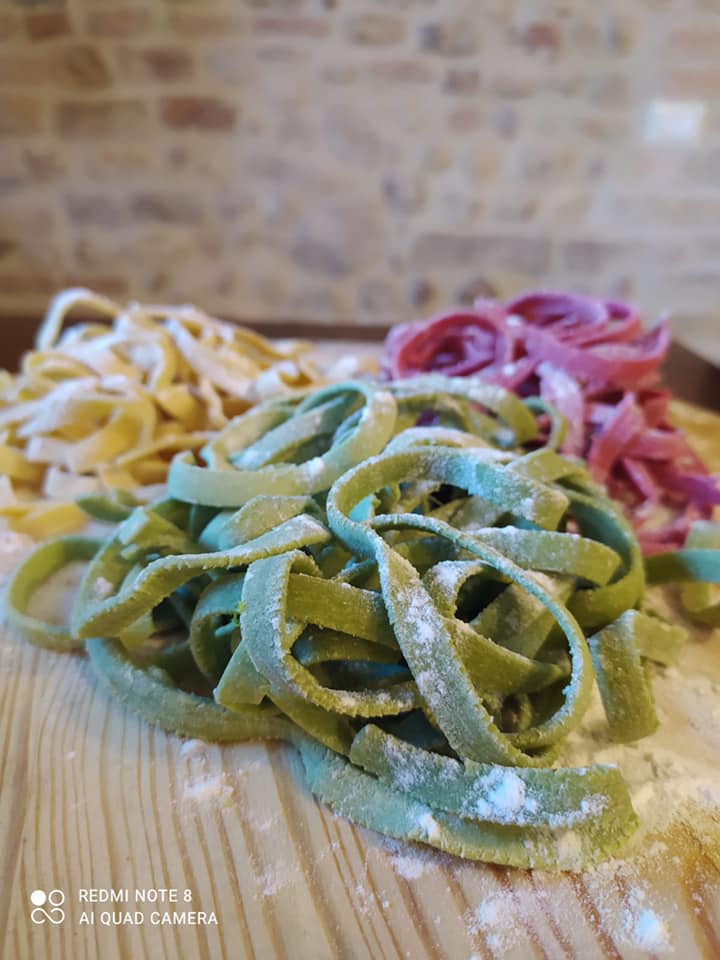Pasta tricolore — La Grande Quercia Montefalco